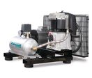 Compresseur d'appoint 4 kW / 5,5 Ch 400 V 10 bars 650 l/min - la solution économique pour un débit d'air supplémentaire Aircraft AIRPROFI BK703/13/10