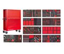 Servante d'atelier complète large avec coffre top XXL 729 outils MW Tools MWE799G36