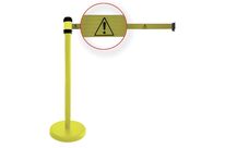 Poteau avec signal de danger MW Tools AP102GEG