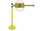 Poteau avec signal de danger MW Tools AP102GEG