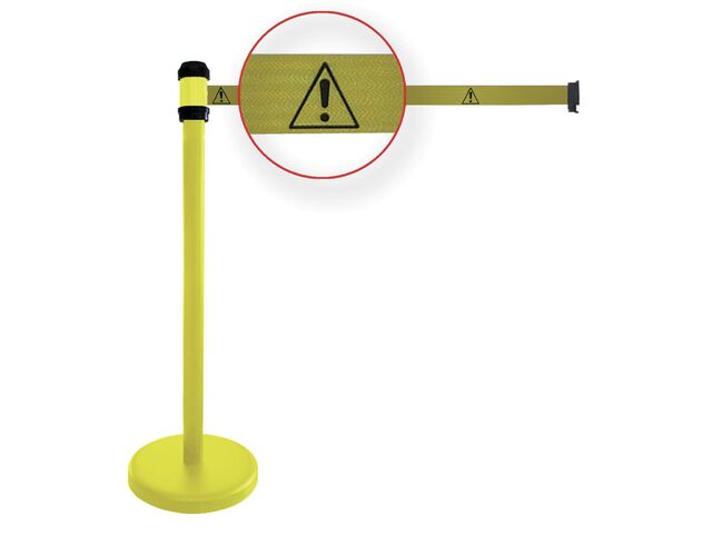 Poteau avec signal de danger MW Tools AP102GEG