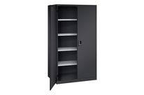 Armoire à portes battantes 4 tablettes 