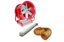 Ventilateur mobile MV600R3 avec tuyau et sac filtrant MW Tools MV600R3SET