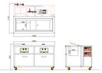 Nettoyeur ultrasons industriel double cuve 2 x 60 L avec filtration - fonctionnement 24/7 MW Tools UCI0602F