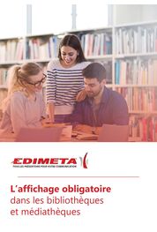Catalogue L’affichage obligatoire dans les bibliothèques et médiathèques