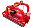 Broyeur à fléaux 138 cm - Double attelage avant/arrière - Déport hydraulique 450 mm - Pour tracteur 35 à 45 CV - Cardan inclus Stattos KPAV138