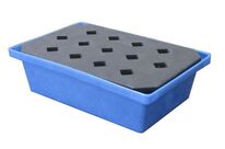 Bac de rétention 22 l avec caillebotis Ecospill LB20M