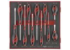 Jeu de tournevis Foam2 tray PH- PZ 11 pièces Teng Tools TED911N