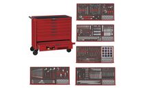Servante rouge foam midi master set 7 tiroirs Teng Tools TCEMM411N2