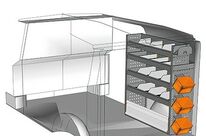 Aménagement Vito L1H1 côté Droit