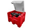 Réservoir Diesel Rouge Fioul PE 600L avec pompe 12V MW Tools TDC60012