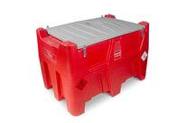 Station de ravitaillement diesel 440L en PE pompe 12V + pistolet auto MW Tools TD44012