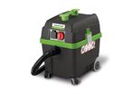 Aspirateur eau et poussière avec nettoyage semi-automatique du filtre - Classe M - cuve en plastique de 30 litres - 1 moteur 1,4 kW 230 V Cleancraft WETCAT 130 RS M-CLAS