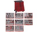 Servante rouge midi master set 10 tiroirs Teng Tools TCMM498N10