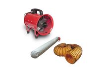 Ventilateur MV200 avec tuyau et sac filtrant MW Tools MV200SET