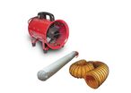 Ventilateur MV200 avec tuyau et sac filtrant MW Tools MV200SET
