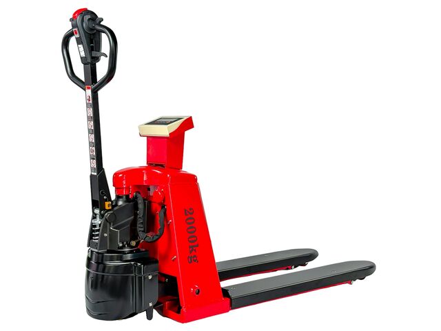 Transpalette électrique 2T avec balance et batterie 50Ah MW Tools TPL2002EW
