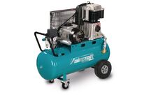 Compresseur mobile à entraînement par courroie à huile cuve 100 L 4 kW / 5,5 Ch 10 Bars 650 l/min 400V Aircraft AIRSTAR 703/100