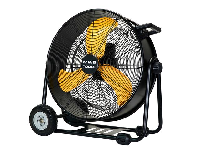 Ventilateur Brasseur d'air mobile Ø600 mm à vitesse variable - Faible consommation 120 W - 230 V - Moteur DC silencieux MW Tools MV600DC