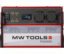 Station d&#039;énergie mobile 5627Wh 230V 3.5kW - Batterie externe puissante de chantier MW Tools PS6000