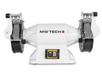 Touret à meuler dia. 150 mm 2950 rpm 520 W 230V arbre 32 mm y compris deux meules MW-Tech ME15