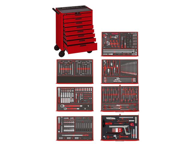 Servante à outils 417 pcs Teng Tools TCEMM417N8