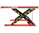 Table élévatrice à ciseaux électro-hydraulique avec rampe d'accès - Hauteur 870 mm - 2000 kg - 2,2 kW 230 V - Plateau 1600 x 1180 mm MW Tools TPSL2172