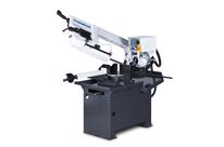 Scie à ruban pour métaux -60°/+45° capacité de coupe ronde 255 mm 0,9 / 1,4 kW 400V 35/70 m/min Metallkraft BMBS260X280 H-DG