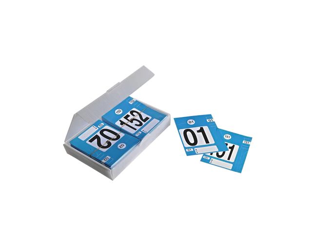 Boite de 300 kits d&#039;identification véhicule