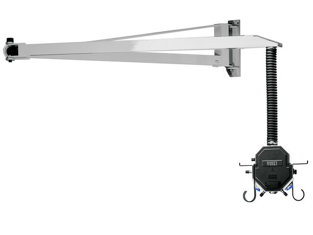 Bras de distribution d'énergies et aspiration des poussières de ponçage | DARM6SU