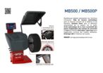 Equilibreuse de roue numérique M&B MB500