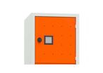 PORTE ORANGE POUR VESTIAIRE ROMA 4 CASES