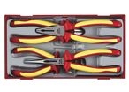 Set de pinces isolés 1000V TT1 tray 4 pièces Teng Tools TTV440-1