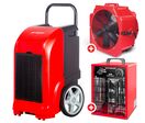 Pack déshumidificateur PRO 70L/Jour BDP70 + Ventilateur sécheur ø500mm MV500PPL + Chauffage électrique 3 kW WEL03 MW Tools BDP70SETBH