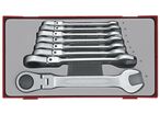 Jeu de cles mixtes- flex à racagnac TT1 tray 8-19mm 8 pièces Teng Tools TT6508RF