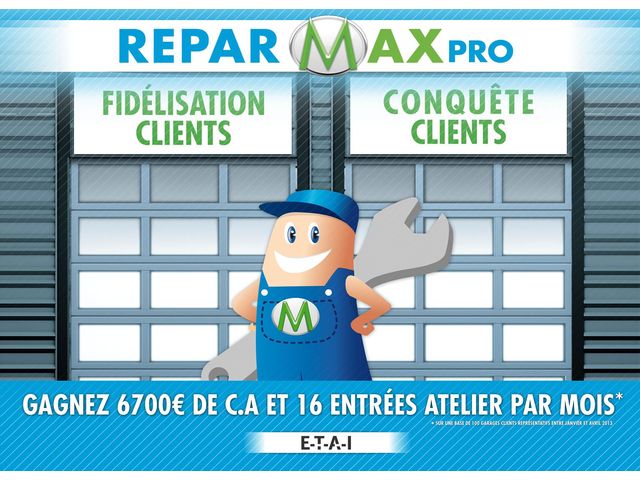 Solution Logicielle fidélisation client : REPARMAXPRO