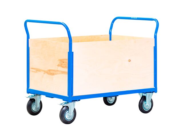 Chariot de transport avec 1 plateau et 4 parois MW Tools SH50104