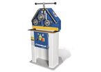 Cintreuse à 3 galets électrique avec 2 galets motorisés positionnement horizontal vertical 0,75 kW 400V Metallkraft PRM31F