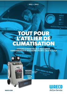 WAECO AirCon Service 2021/2022 Tout pour l'atelier de climatisation