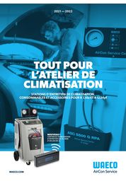 WAECO AirCon Service 2021/2022 Tout pour l'atelier de climatisation