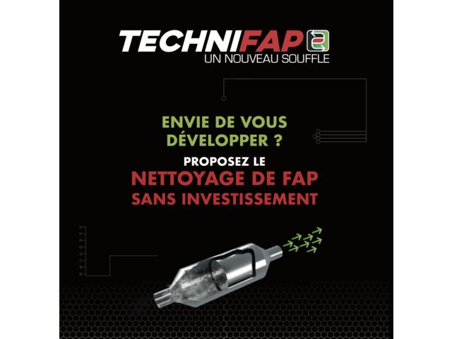 Devenez centre de démontage de FAP avec TECHNIFAP et proposez le nettoyage de FAP à vos clients