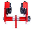 Chariot porte-palan manuel 2 T avec sécurité anti-chute de roue MW Tools HNRA2T
