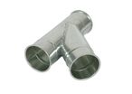Raccord double sens 45 degrés diam. 140/120/80 mm Holzkraft VSBY-140-120-80