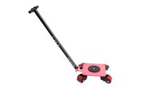 Timon rouleur 3 t 4 roues en PU pivotantes à 360° avec poignée MW Tools TRD3