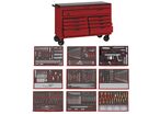Servante rouge foam mega master set 9 tiroirs Teng Tools TCEMM699N9