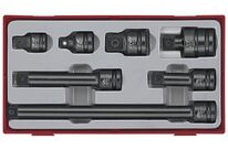 Jeu d&#039;accesoires pour douilles à choc TT1 tray 1/2 7 pièces Teng Tools TT9207