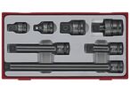 Jeu d'accesoires pour douilles à choc TT1 tray 1/2 7 pièces Teng Tools TT9207