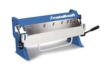 Plieuse manuelle d&amp;#039;établi largeur du travail 610 mm épaisseurs jusque 1 mm lame supérieure segmentée Metallkraft HSBM610HS
