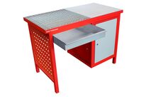 établi de soudage 120 cm - avec armoire MW Tools DEL12060