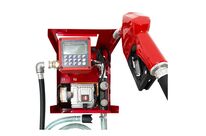 Station murale avec compteur digitale 230V pour Diesel avec pistolet automatique MW Tools POT22060DF